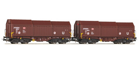 HOゲージ 鉄道模型 Piko ピコ DB Cargo テレスコピック貨車 2両セット Epoch VI telescopic wagons DC