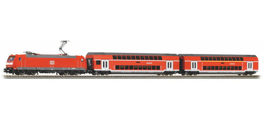 HOゲージ 鉄道模型 車両 ピコ Piko DB AG double-decker passenger train Era VI SmartControl WLAN DC DCC