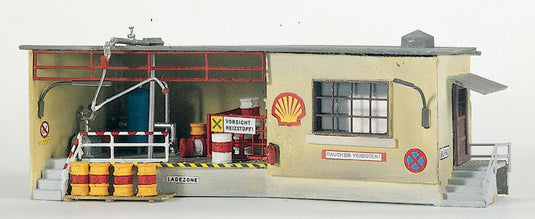 HOゲージ 鉄道模型 Piko ピコ ガソリンスタンド事務所 Filling Station Office