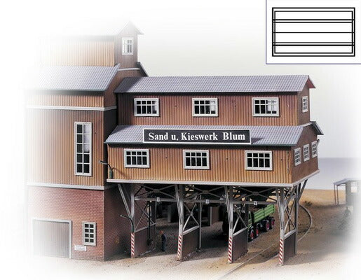 HOゲージ 鉄道模型 Piko ピコ 砂工場ローディングブリッジ E. Blum Loading bridge sand work E. Blum