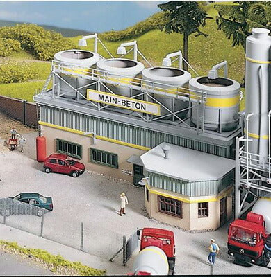 HOゲージ 鉄道模型 Piko ピコ 生コン工場 ミキシングビル Concrete Plant Mixing Building