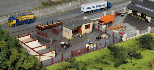 HOゲージ 鉄道模型 Piko ピコ Neustadtの建築資材置き場 Neustadt building yard