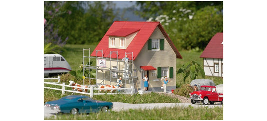 Gゲージ 鉄道模型 ストラクチャー Piko House under construction
