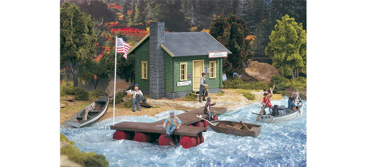 Gゲージ 鉄道模型 Piko ピコ Boathouse Am Waldsee
