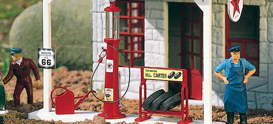 Gゲージ 鉄道模型 Piko ピコ Antique US gas pump TEXACO finished model