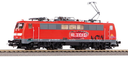HOゲージ 鉄道模型 Piko DB AG BR 111 電気機関車 Graffiti Era VI サウンド付 DC DCC