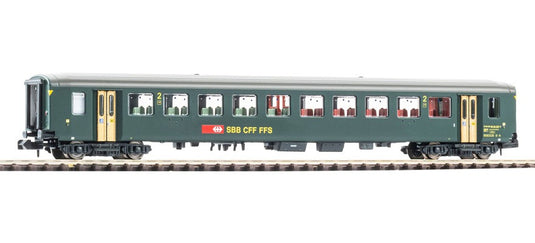Nゲージ 客車 Piko SBB passenger car EW I 2nd class Era IV DC