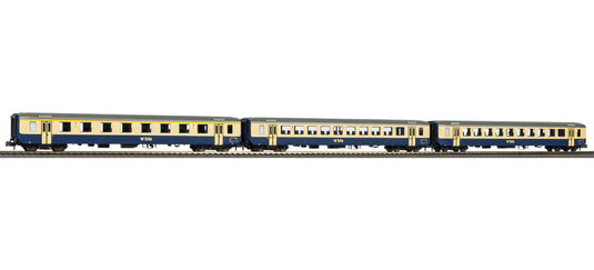 Nゲージ 鉄道模型 客車 Piko ピコ BLS Set of 3 EW I 1x 1st class 2x 2nd class era V DC
