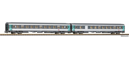 Nゲージ 客車 ピコ Piko SNCF Era VI Set of 2 2nd class compartment cars of the SNCF DC