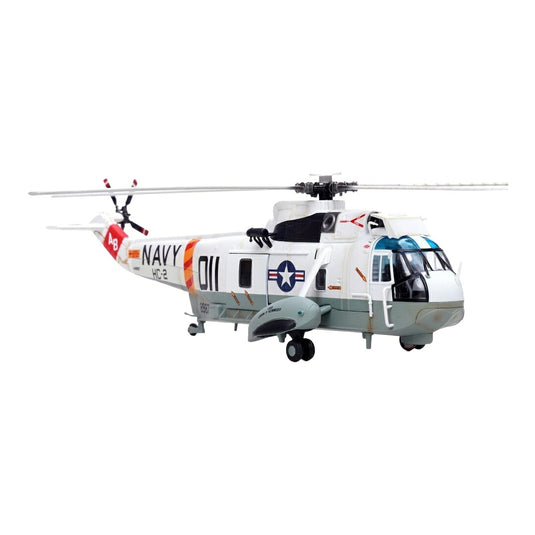 アメリカ海軍 US Navy シコルスキー SH-3G 148987/AB-011 HC-2 USS John F.Kennedy 1970s / Panzerkampf 1/72 飛行機模型 ミリタリー
