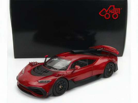 MERCEDES BENZ  ONE AMG (C298) 2023  PATAGONIA RED BLACK/NZG 1/18ミニカー