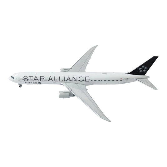 ユナイテッド航空 (スターアライアンス) United Airlines (Star Alliance) ボーイング 767-424ER / Panda Model 1/400 飛行機模型 旅客機