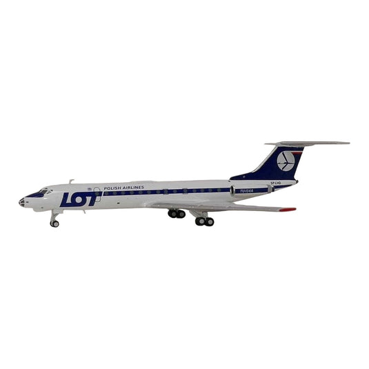 LOTポーランド航空 LOT Polish Airlines ツポレフ Tu-134A SP-LHD / Panda Model 1/400 飛行機模型 旅客機