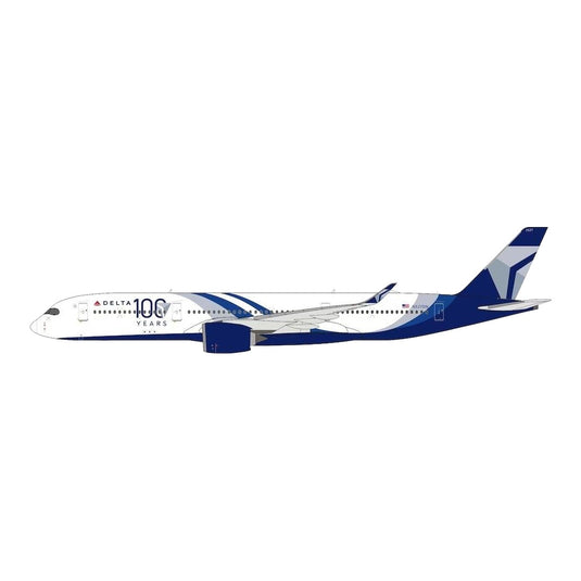デルタ航空 Delta Air Lines エアバス A350-941 F-WZNK 100周年記念特別塗装 / Panda Model 1/400 飛行機模型 旅客機