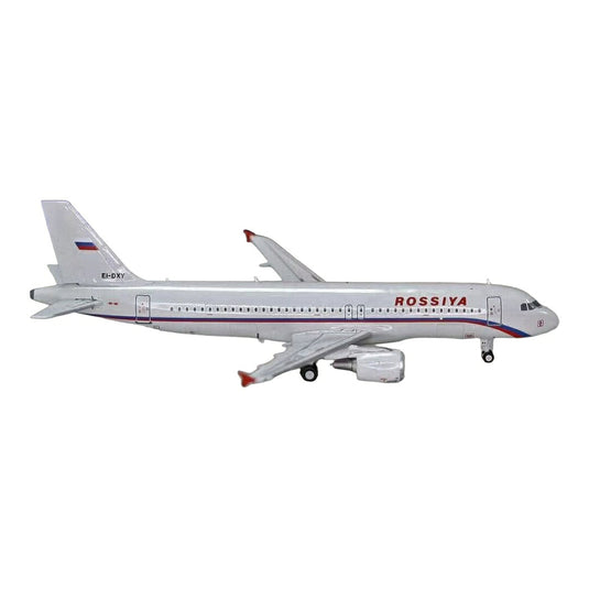 ロシア航空 Rossiya Airlines エアバス A320-212 EI-DXY / Panda Model 1/400 飛行機模型 旅客機