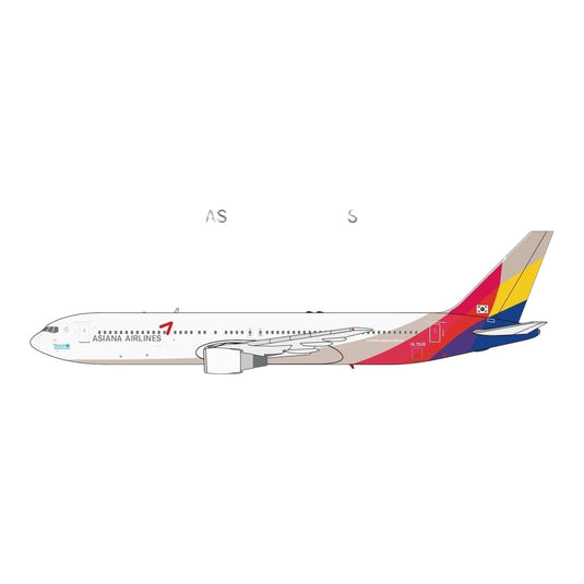 アシアナ航空 Asiana Airlines ボーイング 767-300 HL7528 / Panda Model 1/400 飛行機模型 旅客機