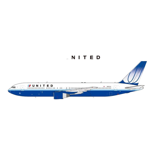 ユナイテッド航空 United Airlines ボーイング 767-300 N655UA / Panda Model 1/400 飛行機模型 旅客機