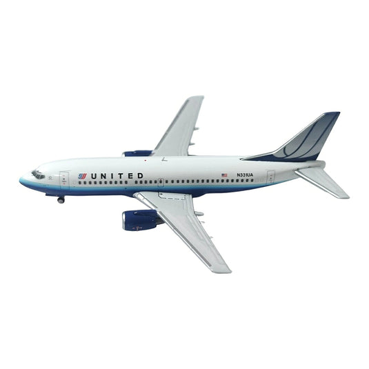 ユナイテッド航空 United Airlines ボーイング 737-300 / Panda Model 1/400 飛行機模型 旅客機