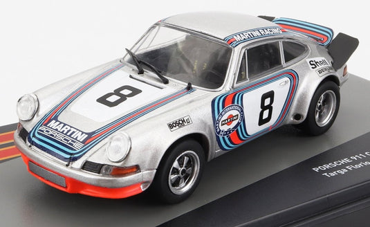 PORSCHEポルシェ 911 カレラ 2.8 RSR チームマルティーニ 優勝 タルガフローリオ 1973 PORSCHE-RACING COLLECTION / EDICOLA 1/43 ミニカー