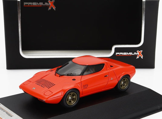 【予約】LANCIAランチア STRATOSストラトス HF プロトタイプ トリノモーターショー 1971 マットオレンジ / PREMIUM-X 1/43 ミニカー