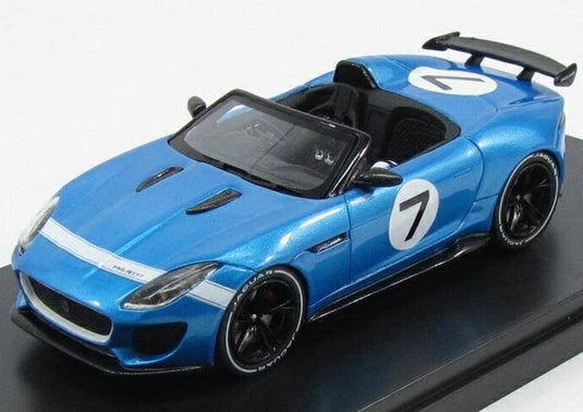 【予約】JAGUARジャガー FTYPE エキュリーエコス スパイダー N 7 グッドウッド 2013 ブルーメタリック / PREMIUM-X 1/43 ミニカー