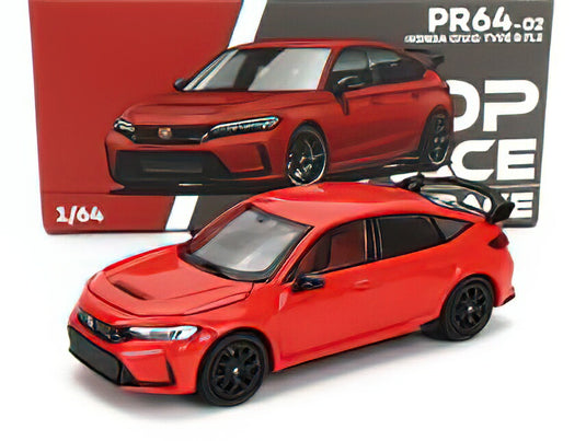 HONDA - CIVIC TYPE-R (FL5) 2020 - RED/POP-RACE-LIMITED 1/64ミニカー
