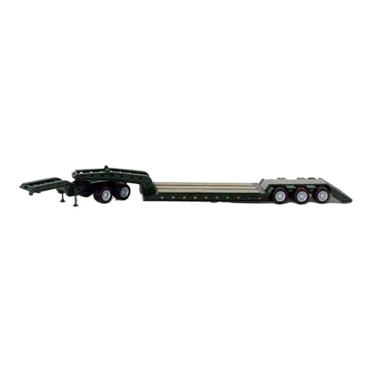 Heavy Equipment Lowboy Trailer with Jeep Greenグリーン / PROMOTEX 1/87 模型