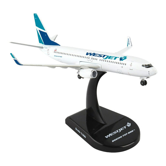 ウエストジェット航空 Westjet ボーイング 737-800 / Postage Stamp 1/300 飛行機模型 旅客機