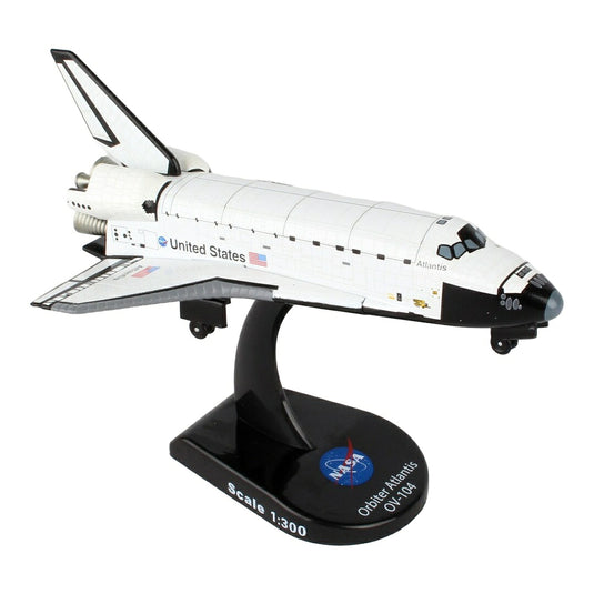 NASA NASA スペースシャトル アトランティス / Postage Stamp 1/300 飛行機模型 ミリタリー
