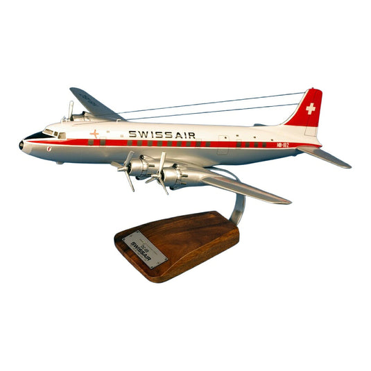 スイス航空 Swissair ダグラス DC6B / PS Models 1/72 飛行機模型 旅客機
