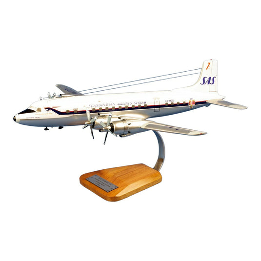スカンジナビア航空 Scandinavian Airlines System ダグラス DC7c / PS Models 1/72 飛行機模型 旅客機