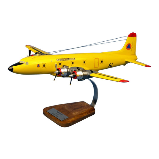 フランス民間治安局 Securite Civile ダグラス DC-6B / PS Models 1/48 飛行機模型 ミリタリー