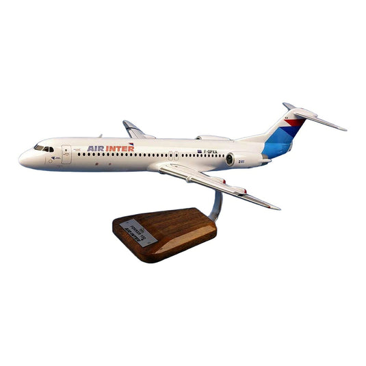 エールアンテール Air Inter フォッカー 100 / PS Models 1/72 飛行機模型 旅客機
