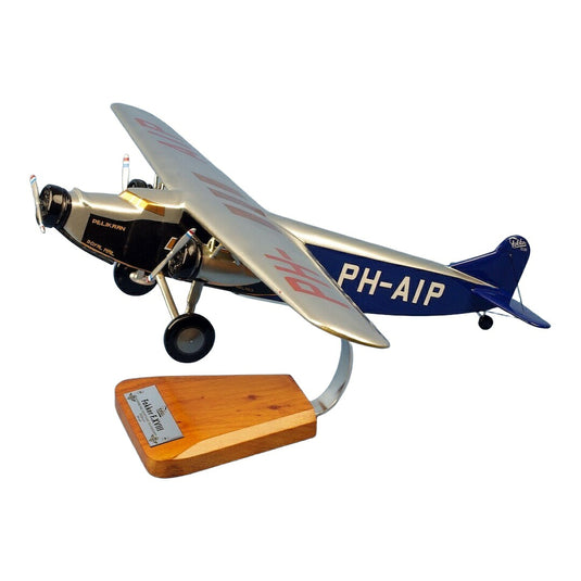 KLMオランダ航空 KLM Koninklijke Luchtvaart Maatschappij フォッカー F18 / PS Models 1/55 飛行機模型 旅客機