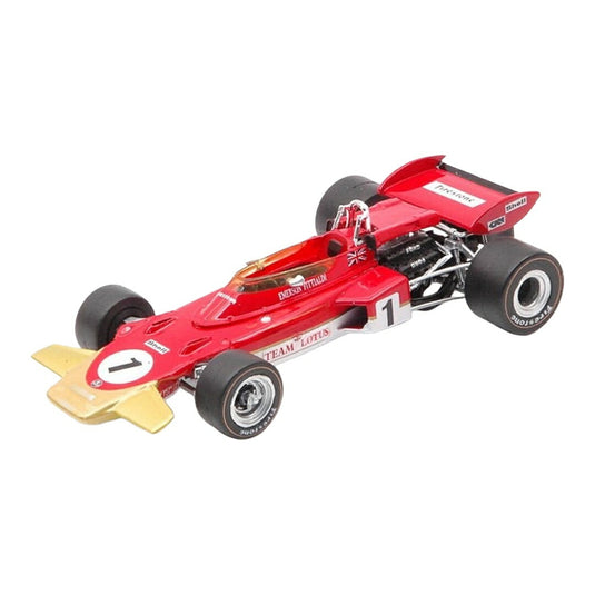 Lotusロータス 72D No.1 1970 フランスGP エマーソン・フィッティパルディ レッド / QUARTZO 1/43 ミニカー