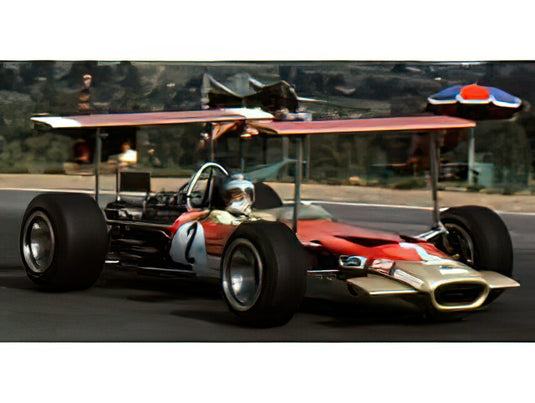 【予約】2025年発売予定LOTUS - F1  49B N 2 SOUTH AFRICAN GP 1969 JOCHEN RINDT - RED/QUARTZO 1/18ミニカー