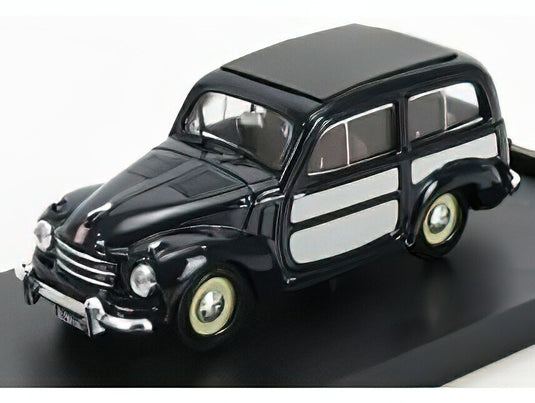 FIAT 500C BELVEDERE CHIUSA 1951 BLUE GREY/BRUMM 1/43ミニカー