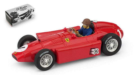 Ferrariフェラーリ D50 1956 優勝 British GPイギリスGP World Champion Juan Manuel Fangio ドライバー付 / BRUMM 1/43 ミニカー