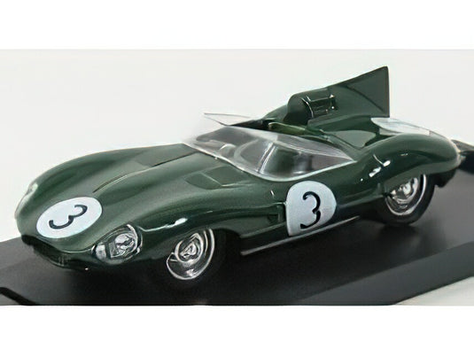 JAGUAR D TYPE LE MANS N 3 1956 JACK FAIRMAN GREEN/BRUMM 1/43ミニカー