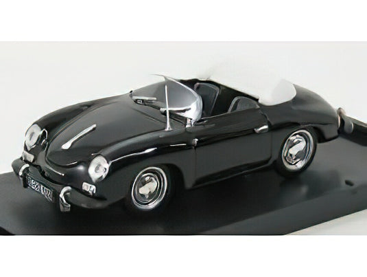 PORSCHE 356C CABRIOLET 1952 BLACK/BRUMM 1/43ミニカー