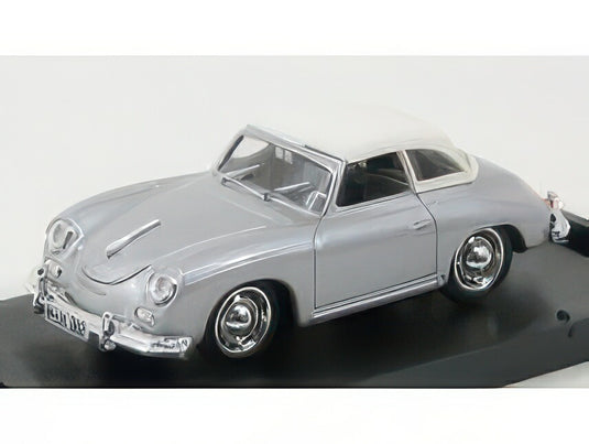 PORSCHE 356 HARD TOP 1952 SILVER/BRUMM 1/43ミニカー