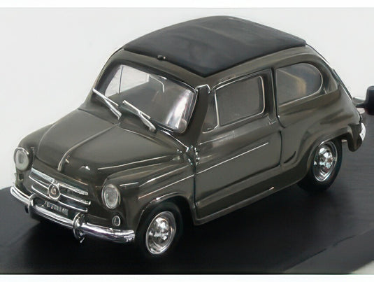 FIAT 600D TRASFORMABILE CHIUSA 1960 BEIGE 538/BRUMM 1/43ミニカー