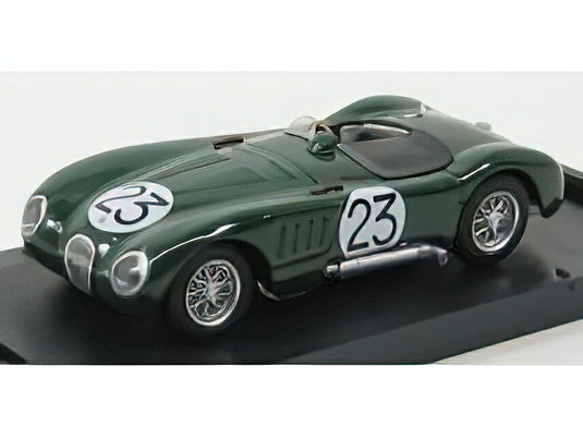 JAGUAR C TYPE LE MANS 1951 JOHNSON-BIONDETTI BRITISH RACING GREEN/BRUMM 1/43ミニカー