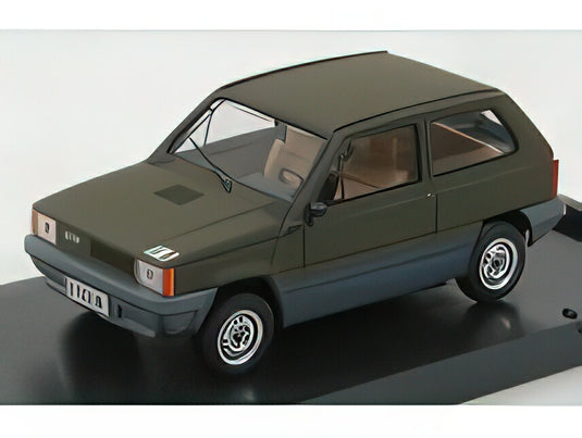 FIAT  PANDA 45 ESERCITO ITALIANO 1980  MILITARY GREEN/BRUMM 1/43ヘルメット