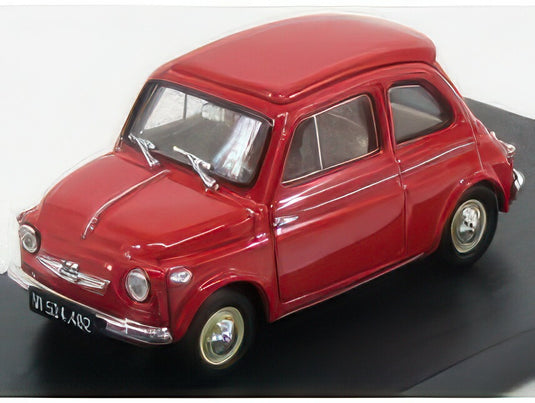 STEYRPUCH 500D 1959 ROSSO CORALLO RED/BRUMM 1/43ミニカー