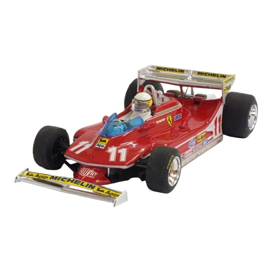 Ferrariフェラーリ 312 T4 1979 優勝 GP Monacoモナコ Jody Scheckter ジョディ・シェクター ワールドチャンピオン ドライバー付 / BRUMM 1/43 ミニカー