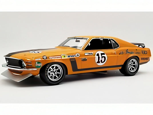 【予約】10-12月以降発売予定FORD マスタング クーペ #15 トランザム 優勝車 1970 パーネリ・ジョーンズ オレンジ/ブラック/ ACME 1/12 250台限定ミニカー
