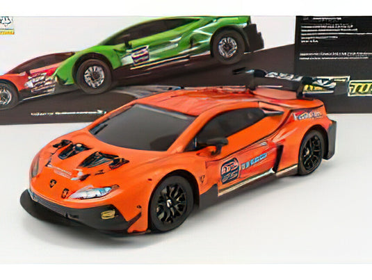 LAMBORGHINI - HURACAN GT3 N 63 RACING 2019 - ORANGE/RE-EL 1/16ミニカー