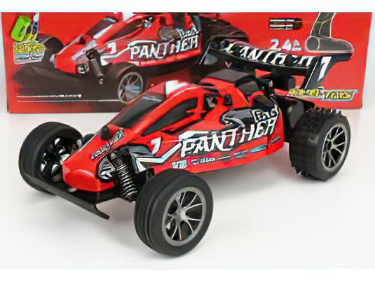 BUGGY - BULLET BAD PANTER R/C N 7 RACING 2000 - RED/RE-EL 1/16ミニカー