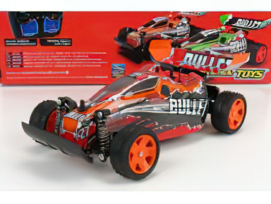 BUGGY - BULLET R/C N 27 RACING 2000 - ORANGE BLACK/RE-EL 1/18ミニカー